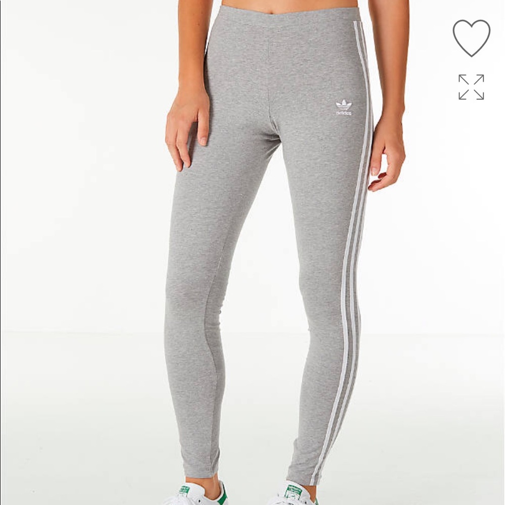 Adidas 3 stripe leggings
